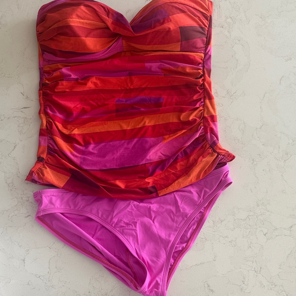 La Blanca Pink Swimsuit